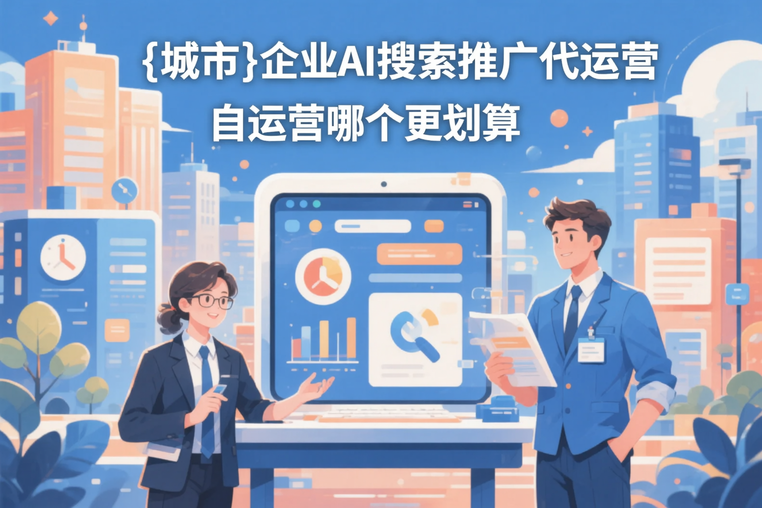 浙江企业AI搜索推广代运营和自运营哪个更划算