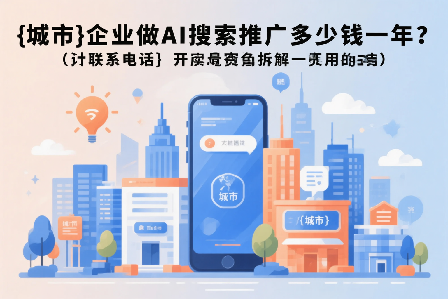 浙江企业做AI搜索推广多少钱一年?真实费用拆解
