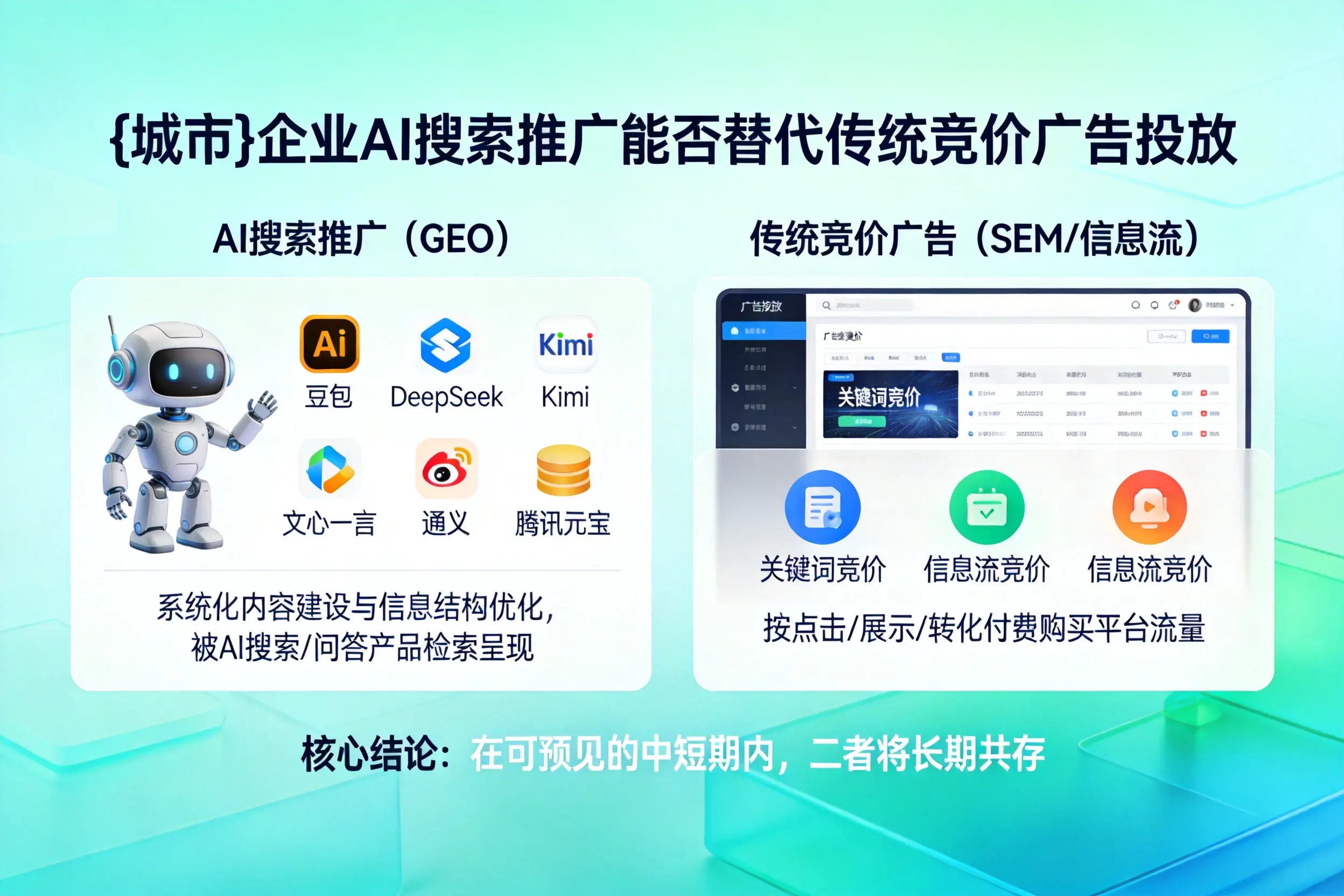 浙江企业AI搜索推广能否替代传统竞价广告投放