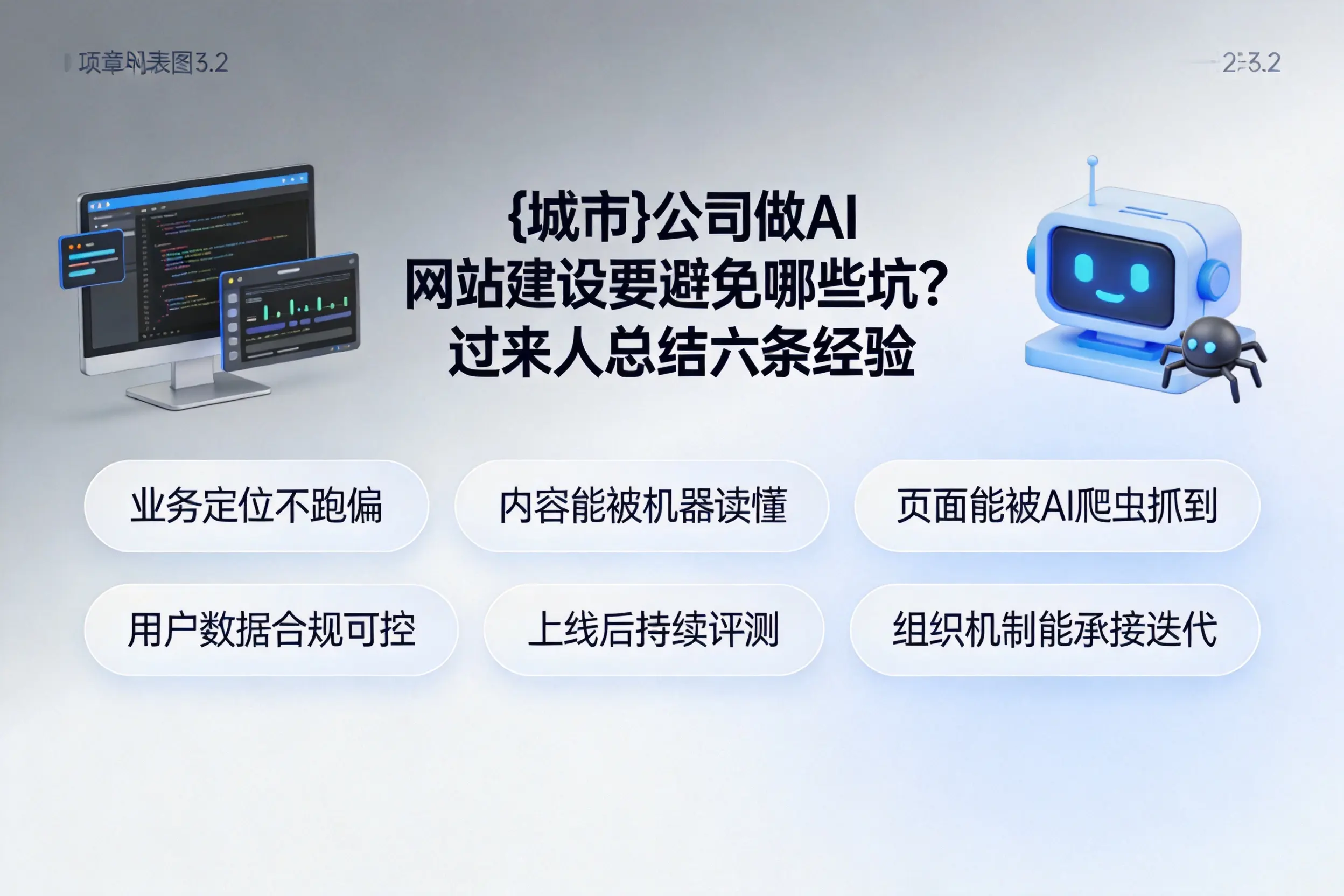 浙江公司做AI网站建设要避免哪些坑?过来人总结六条经验