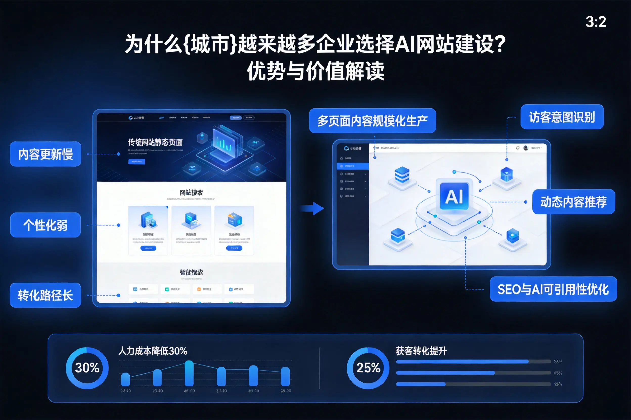 为什么浙江越来越多企业选择AI网站建设?优势与价值解读