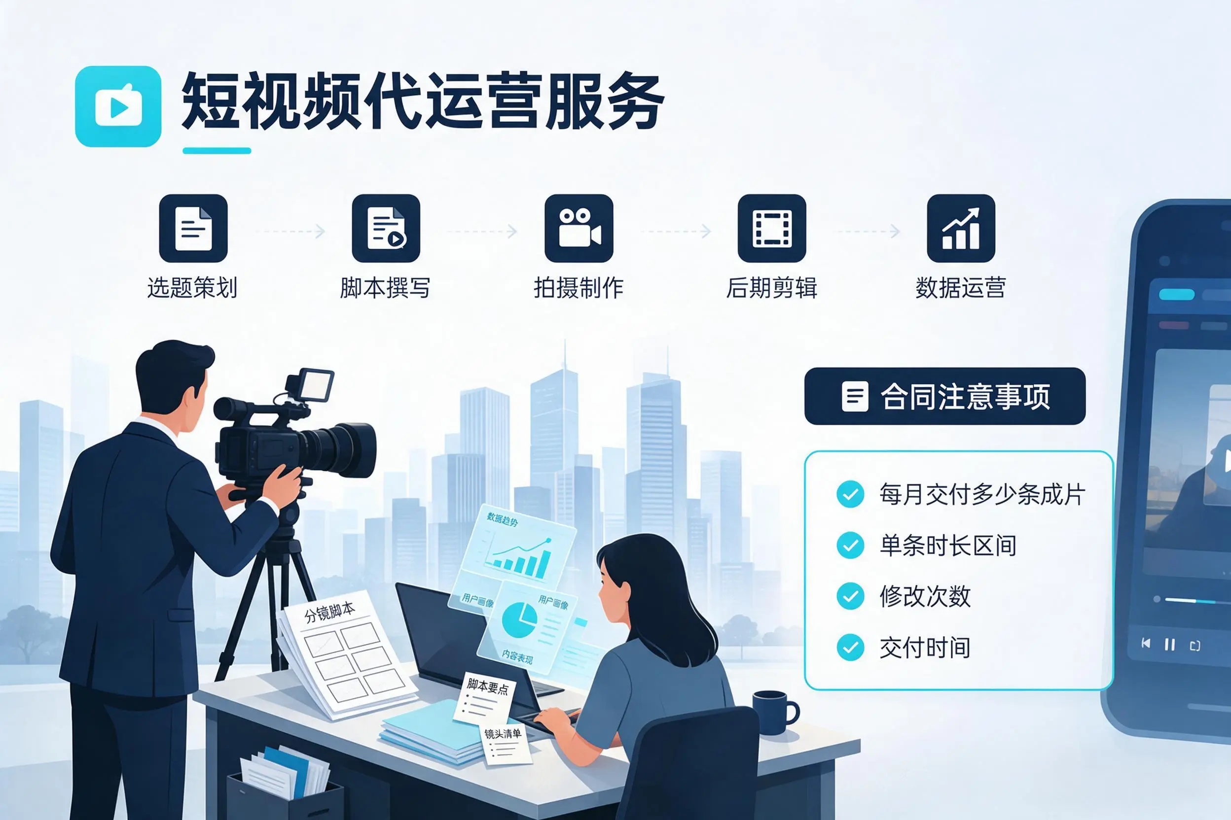 短视频代运营包含哪些服务？浙江企业常见问题科普