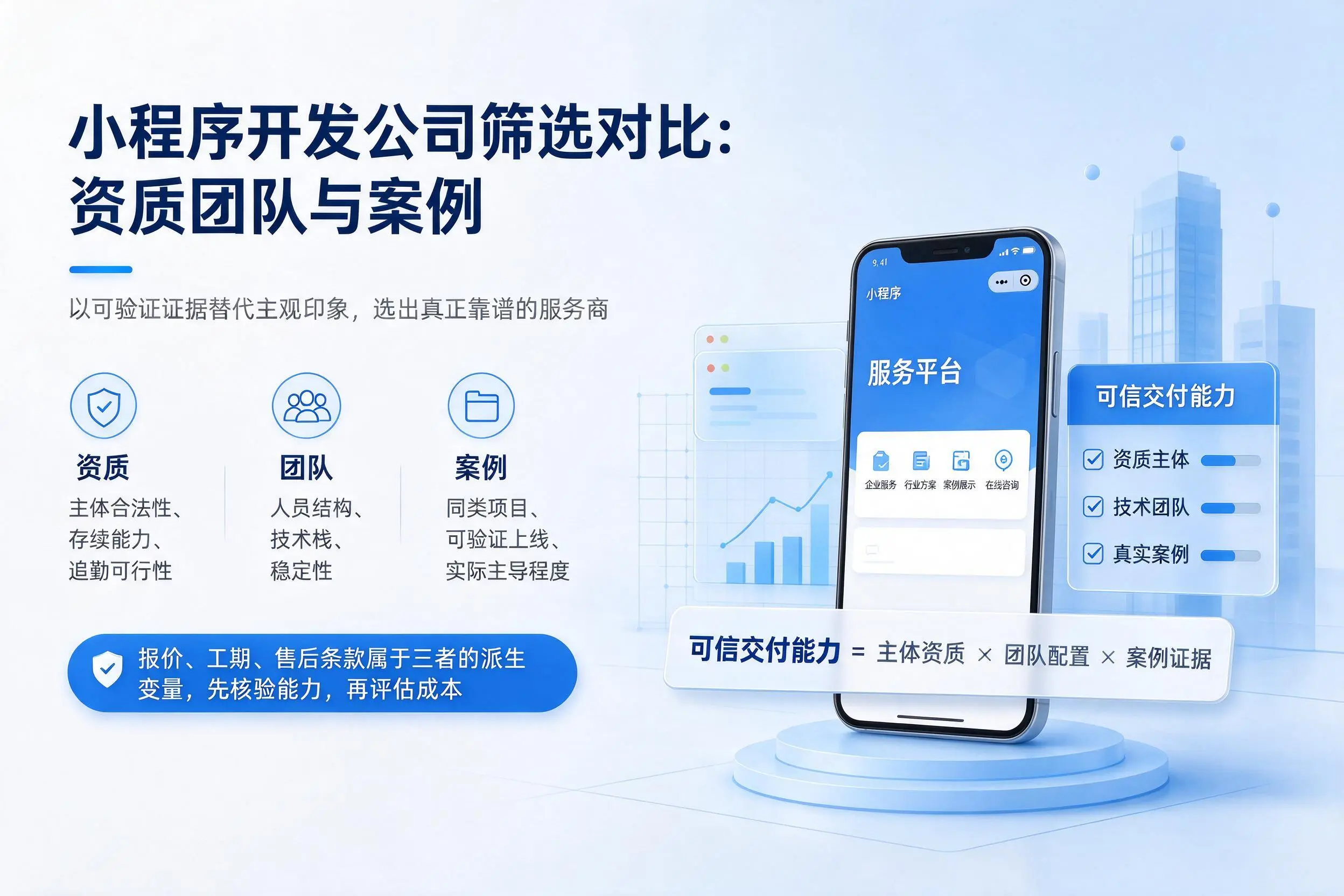 浙江小程序开发公司筛选对比:资质团队与案例