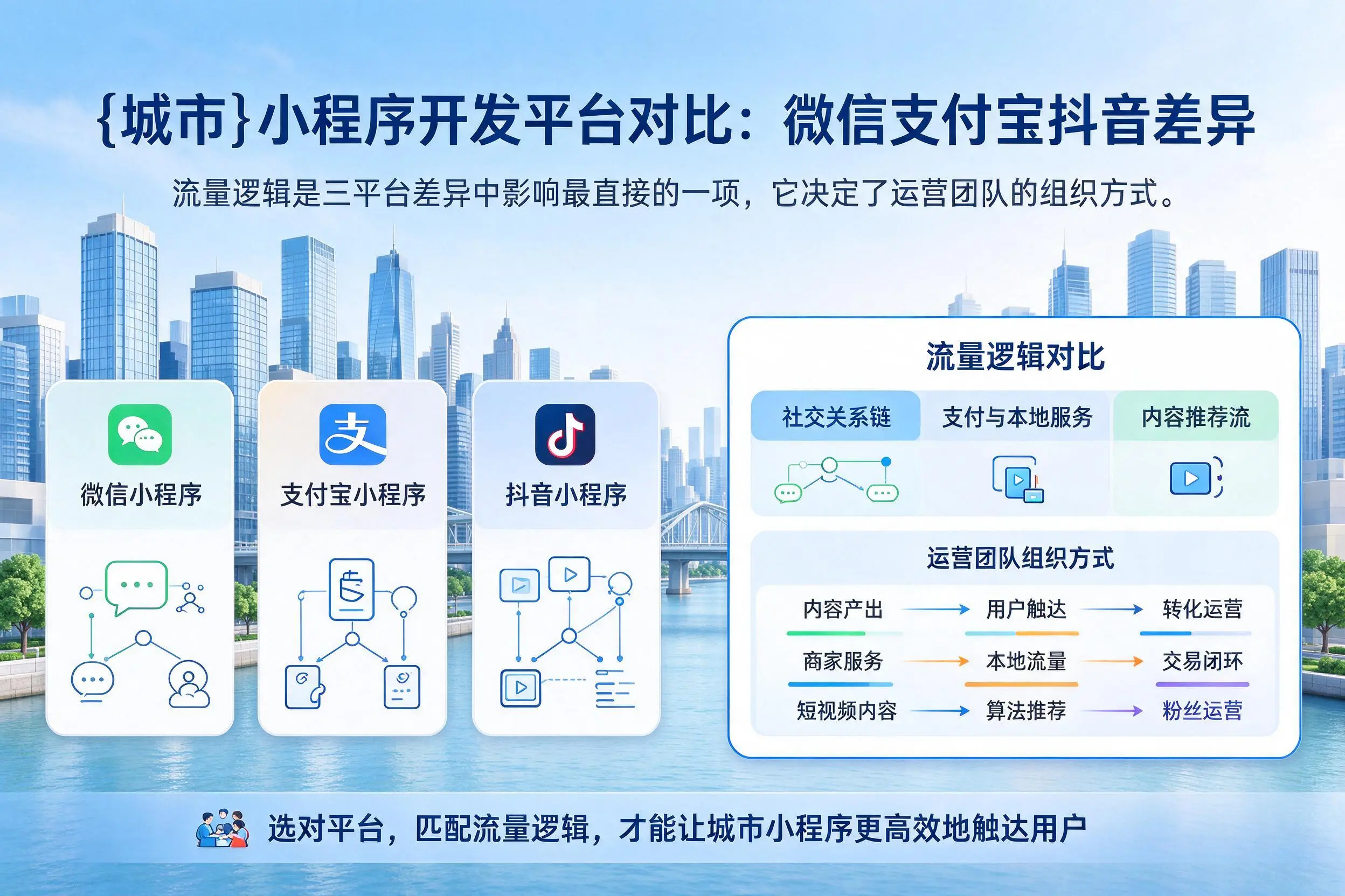 浙江小程序开发平台对比:微信支付宝抖音差异