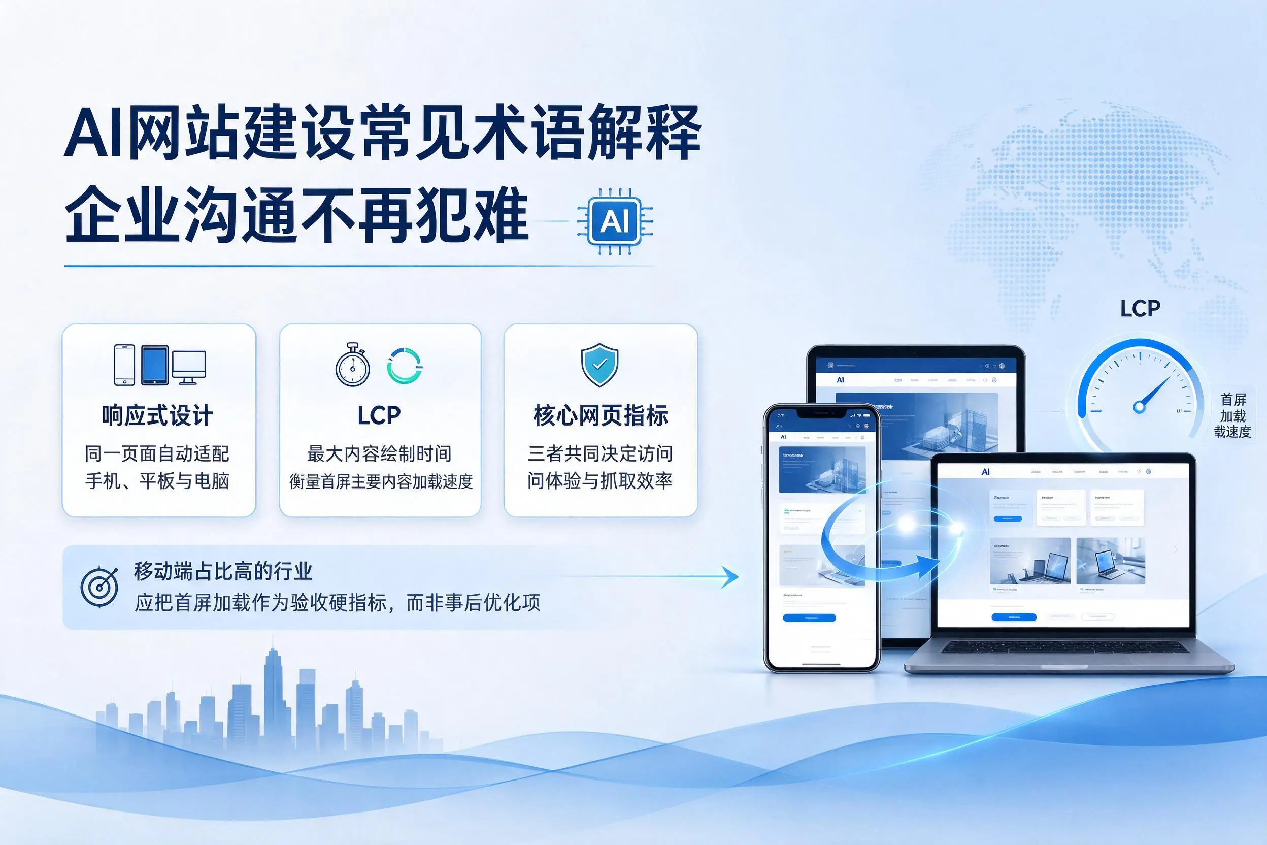 AI网站建设常见术语解释，浙江企业沟通不再犯难