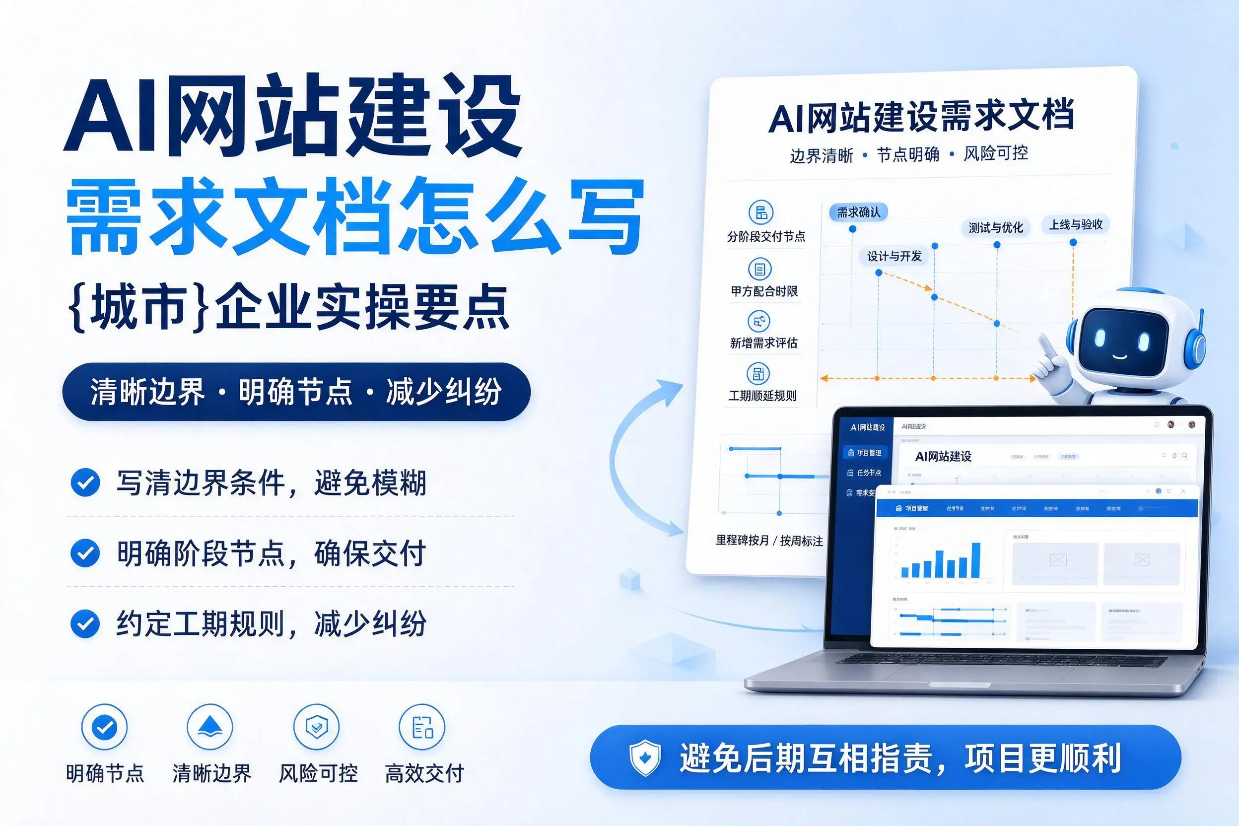 AI网站建设需求文档怎么写,浙江企业实操要点
